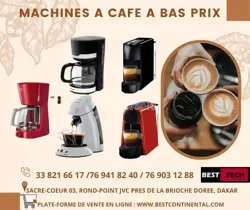Vente DE Machines A Cafe A Poudre A Capsule AU Senegal
