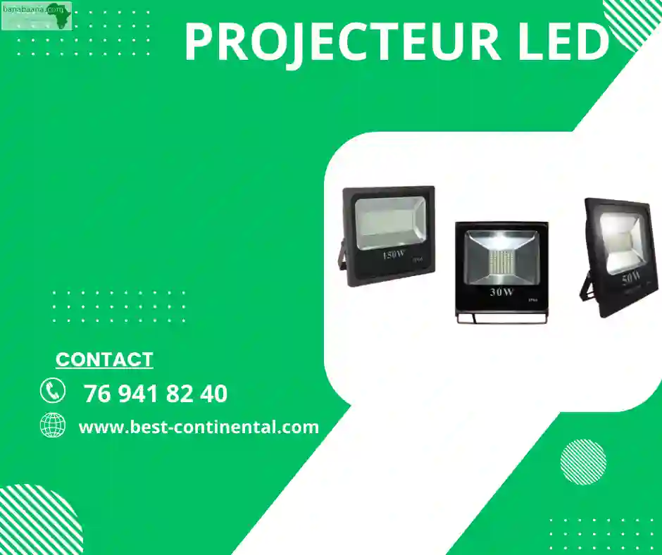 Vente DES Projecteurs LED Electrique A Tres B0