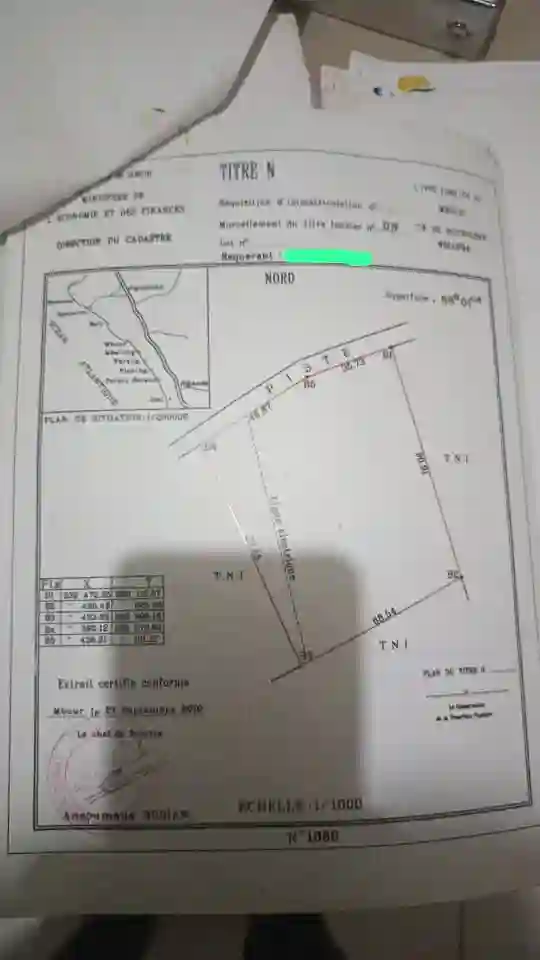 Vente de Terrain à Ndianda0