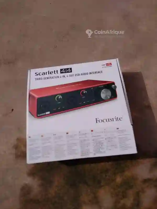 Carte son Scarlett Focusrite 4i40