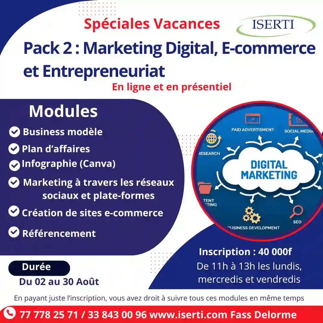 Formation en Marketing Digital et Entrepreneuriat0