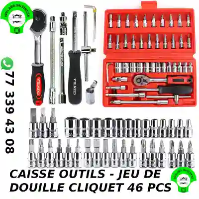 Caisse A Outils 46 Pieces PM à Dakar0