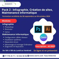 Formation en Infographie Création de Sites