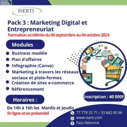 Formation Marketing Digital et Entrepreneuria