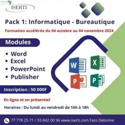 Formation Accélérée Informatique Bureautiq