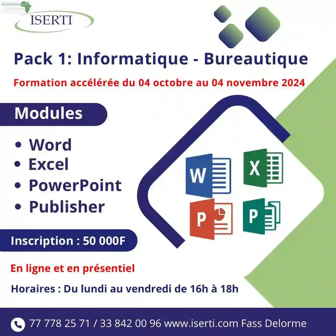 Formation Accélérée Informatique Bureautiq0