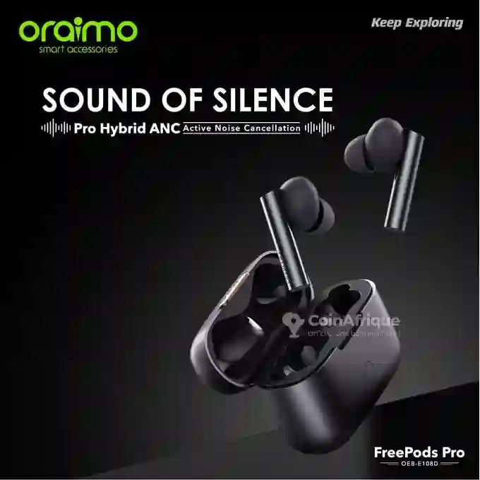 Oraimo Freepods Pro - Écouteurs Bluetooth0