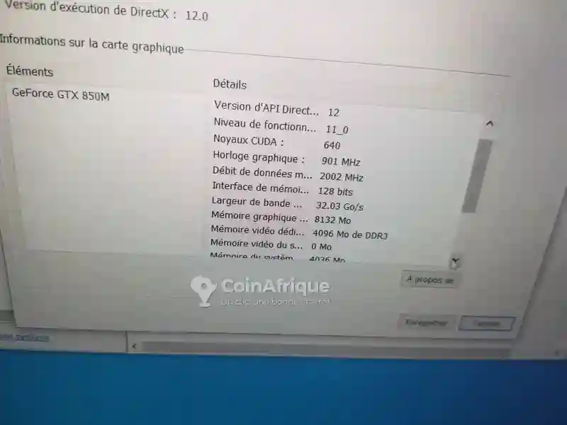 Acer Aspire V5 i7 ssd 500 go Nvidia 4go - Vue 5