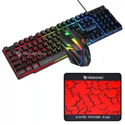 Ensemble D'accessoires Gaming Souris Clavier et Casque