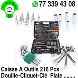 Caisse A Outils 216 Pieces Multifonctionnelle à Dakar