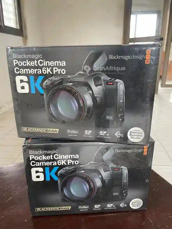 Caméra Blackmagic 6K Pro - Vue 1
