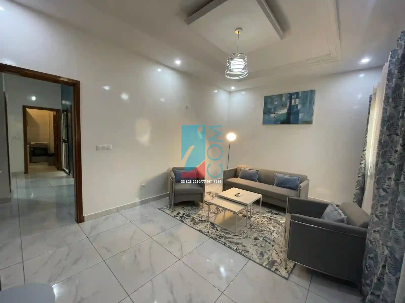 Studio Meublé À Louer Cité Magistrat - Vue 1