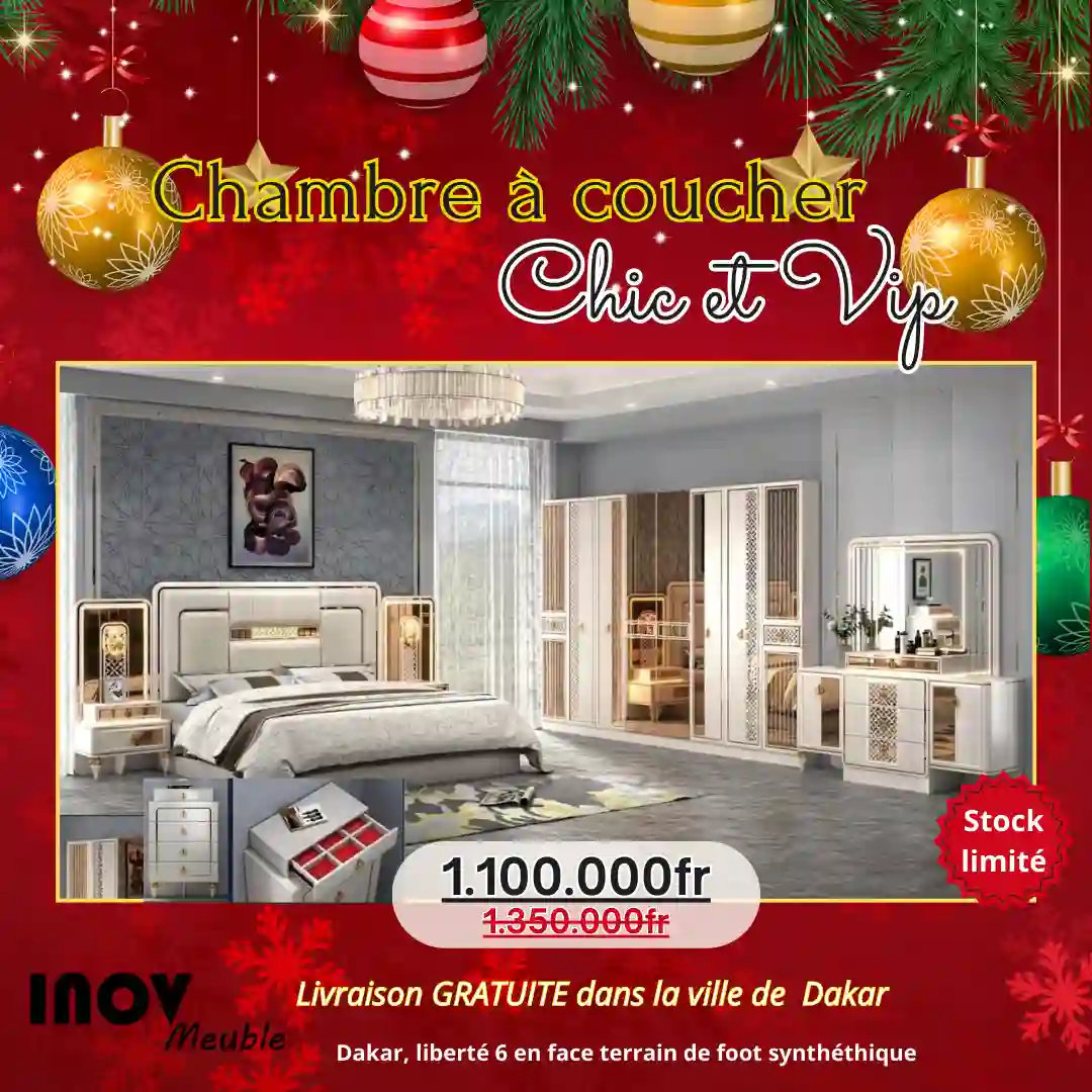 Chambres à Coucher Promo Noel100