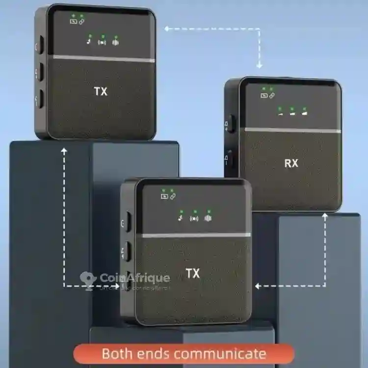Double Micro Cravate Professionnel - Vue 2