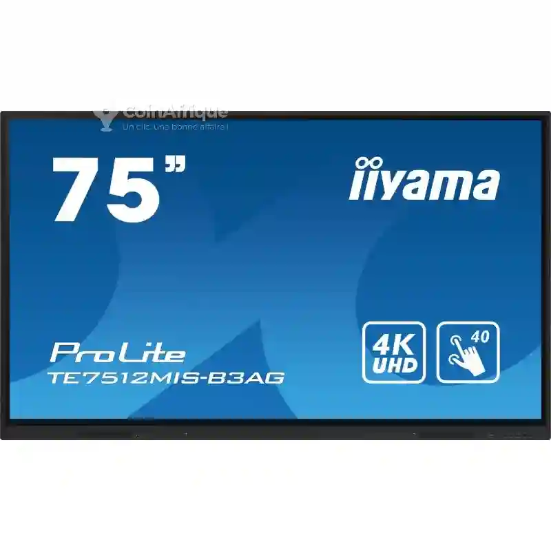 Écran Tactile Interactif 4K UHD de 75'' - Vue 2