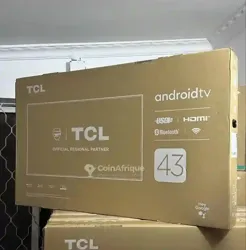 Smart TV TCL 43&quotandroid Neuf