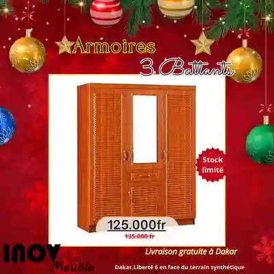 Armoires à Linge 3 et 4 Battants Promo Noel07 à Dakar - Vue 1