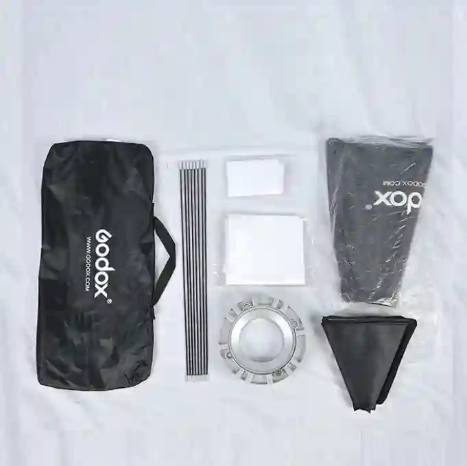 Softbox Godox 90cm Avec Grid nid - Vue 2