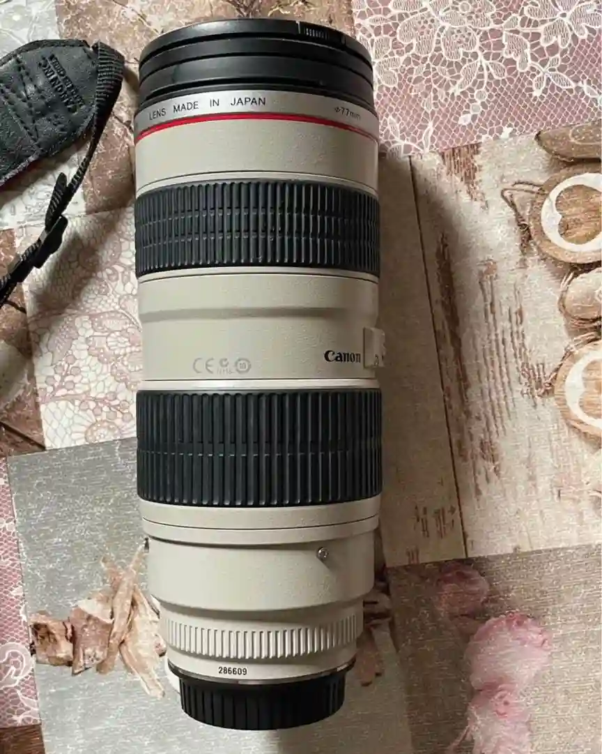 Objectif Canon 70-200mm f28 - Vue 1