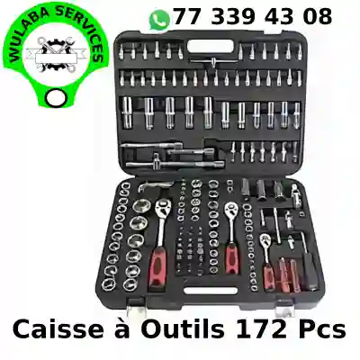 Caisse A Outils 172 Pieces Multifonctionnel à Dakar0