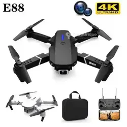 Drone E88 Pro 4K Avec 2 Caméra et une Batterie