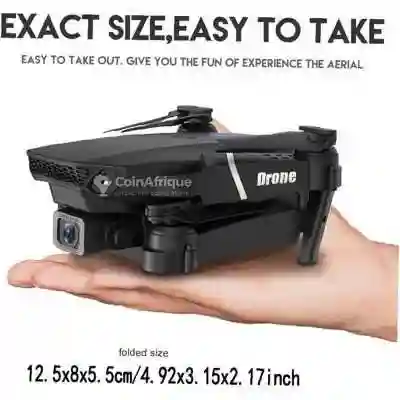 Drone E88 Pro 4K Avec 2 Caméra et une Batterie - Vue 1