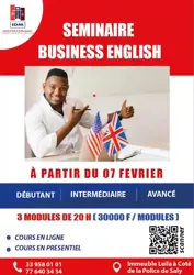 Séminaire Business English à L'idm Saly