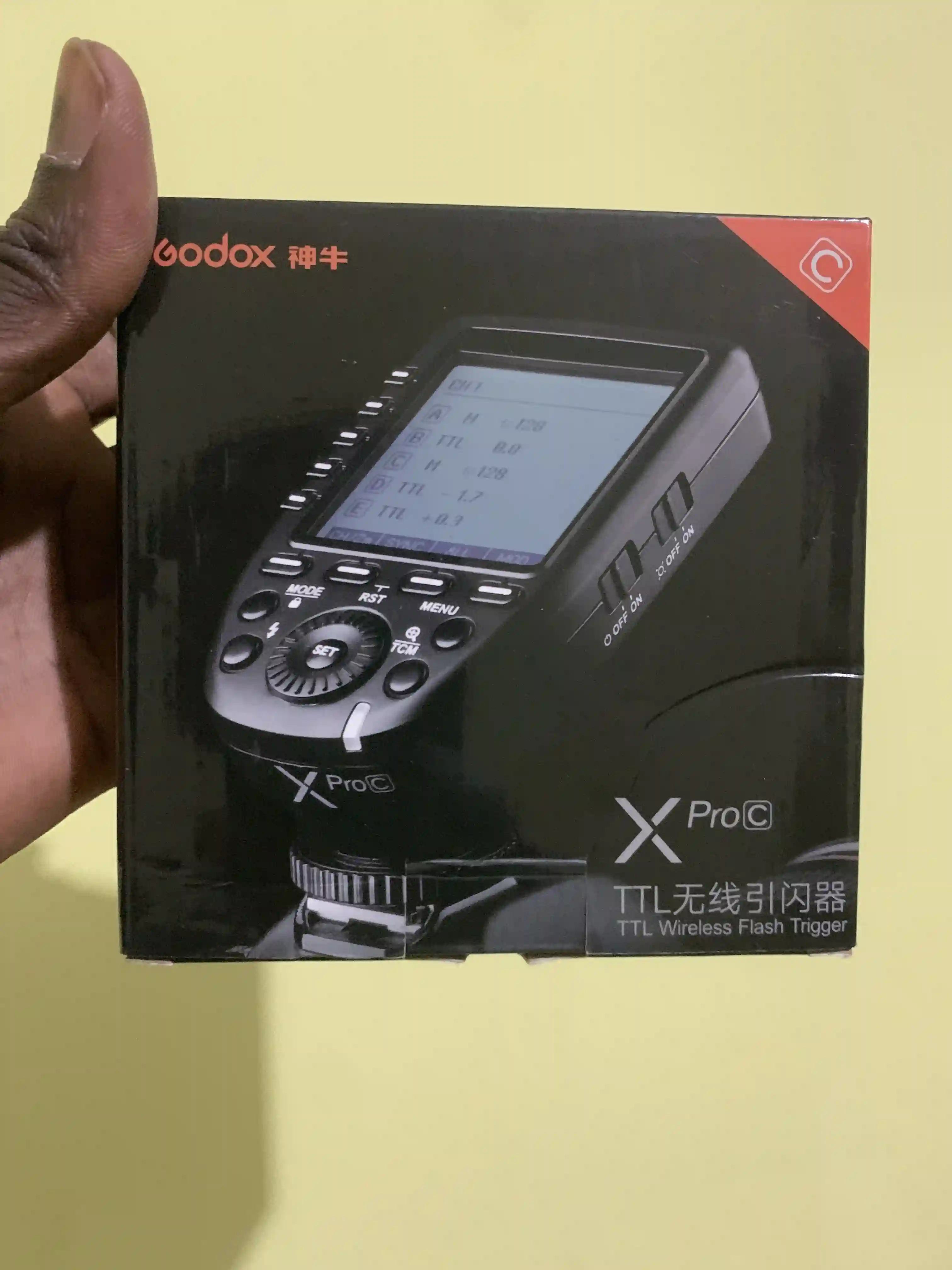 Déclencheur Godox Xproc - Vue 1