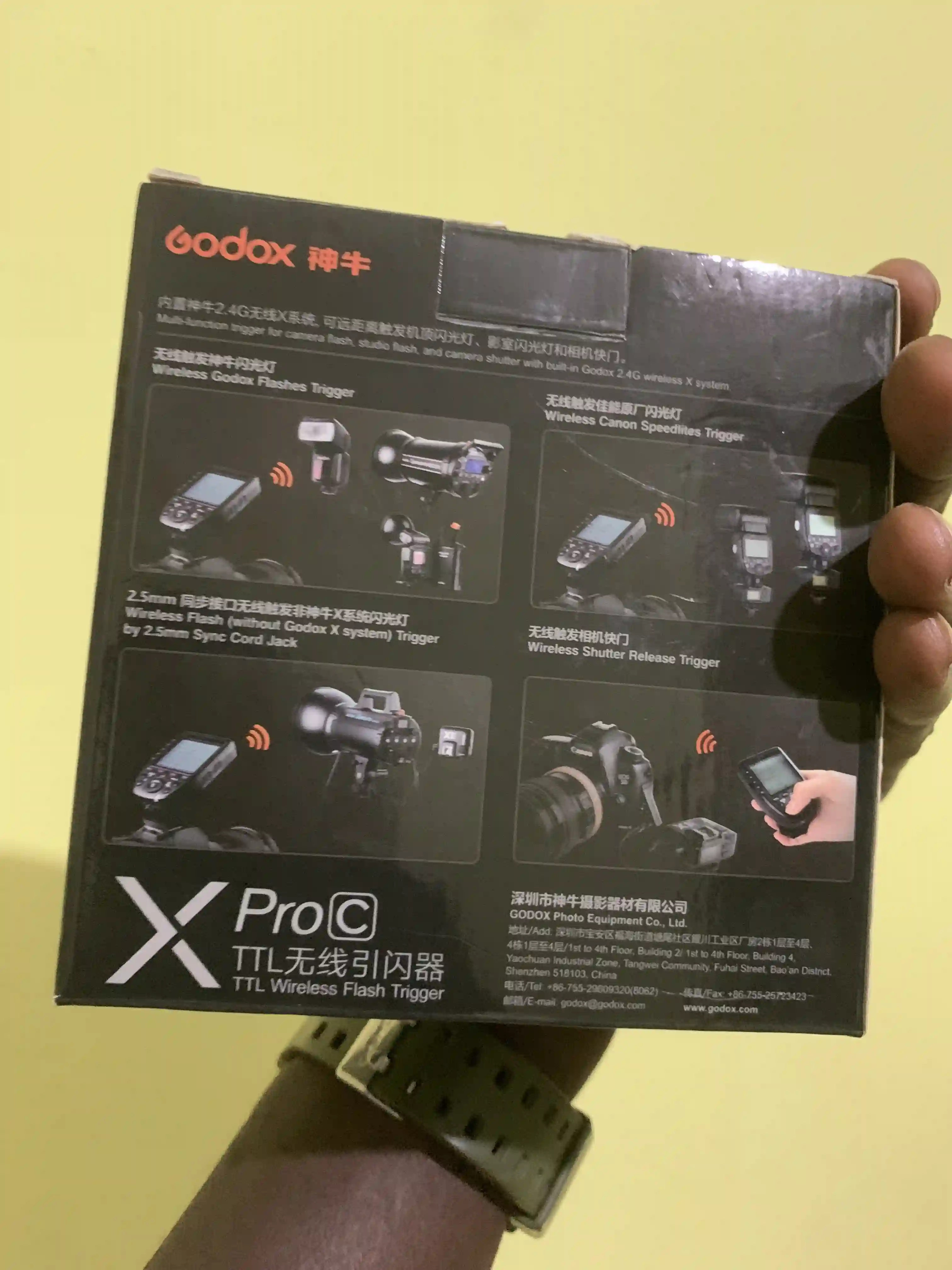 Déclencheur Godox Xproc - Vue 2