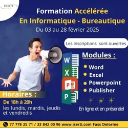 Formation en Informatique Bureautique