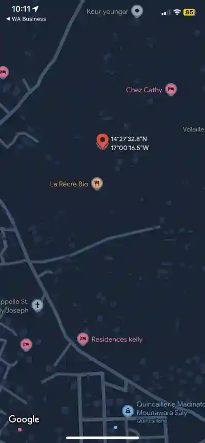 Terrain 600 Mètres Carrés à Vendre à Saly Sén à Mbour - Vue 2