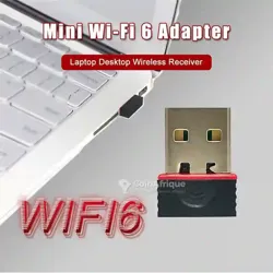 Mini Récepteur Adaptateur de Signal Wifi 24ghz usb