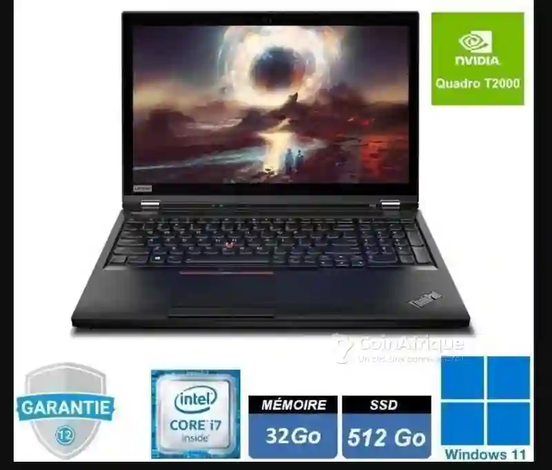 Lenovo P70 + Nvidia 8go Dédié - 32go Ram- 17''0