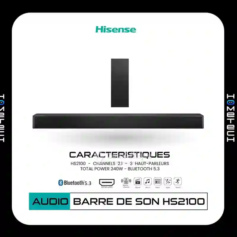 Barre de son Hisense 240w0