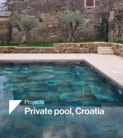 Carreaux Piscine Bali Italien à Dakar - Vue 1