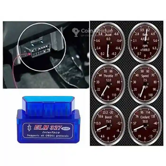Mini Scanner Bluetooth elm 327 Auto Diagnostic obd - Vue 4
