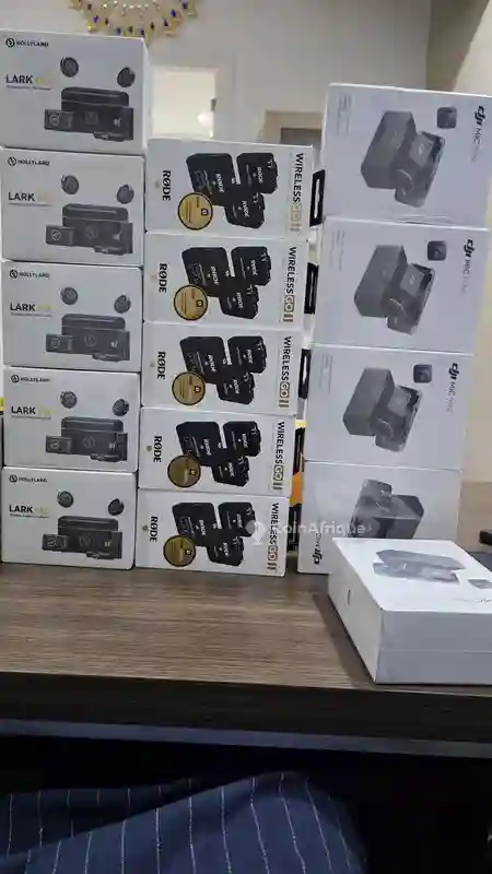 Dji mic Mini Larkm m2 Rode Wireless go ll - Vue 1