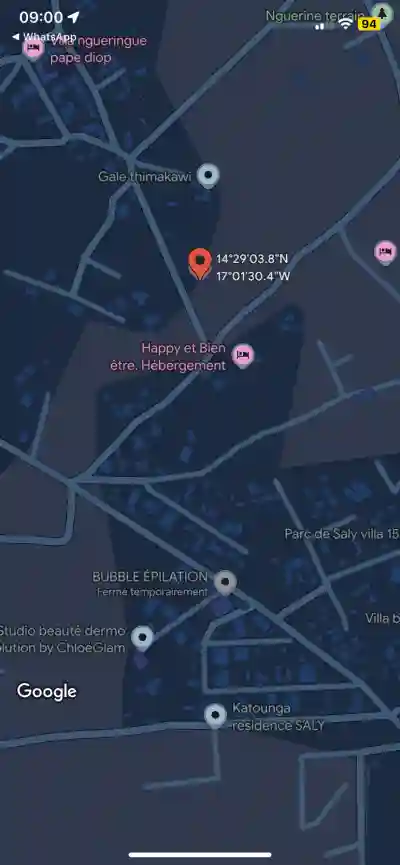 Terrain 2000 Mètres Carrés à Vendre à Nguérig à Mbour - Vue 2