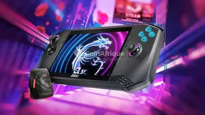 PC Gamer msi Claw Intele Core Ultra 7 - Vue 1