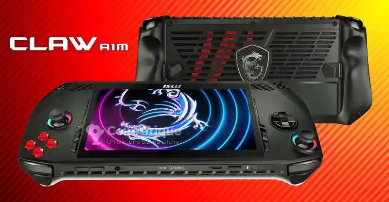 PC Gamer msi Claw Intele Core Ultra 7 - Vue 3