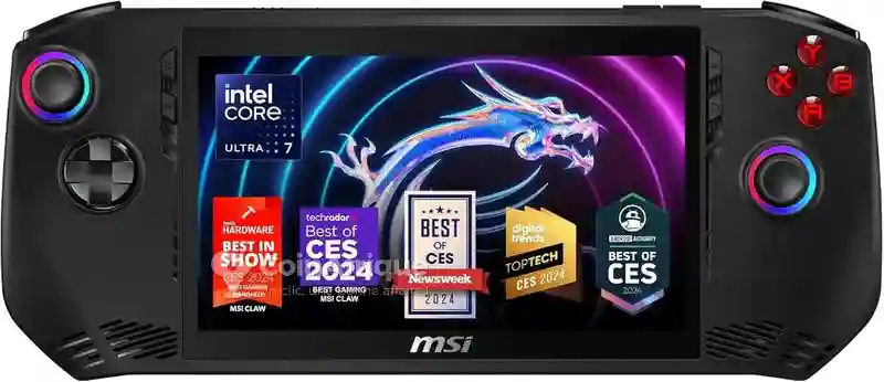 PC Gamer msi Claw Intele Core Ultra 7 - Vue 4