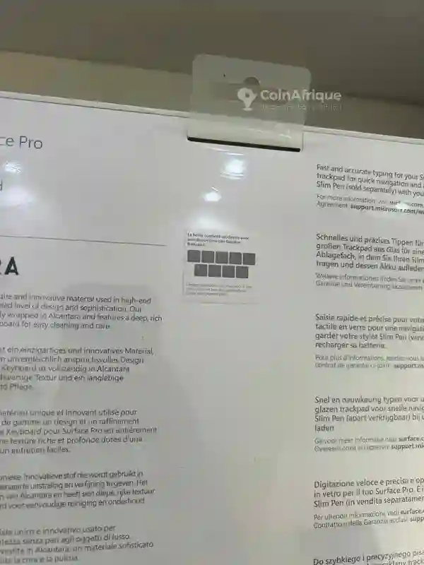 Clavier Surface pro 8 9 et x - Azerty