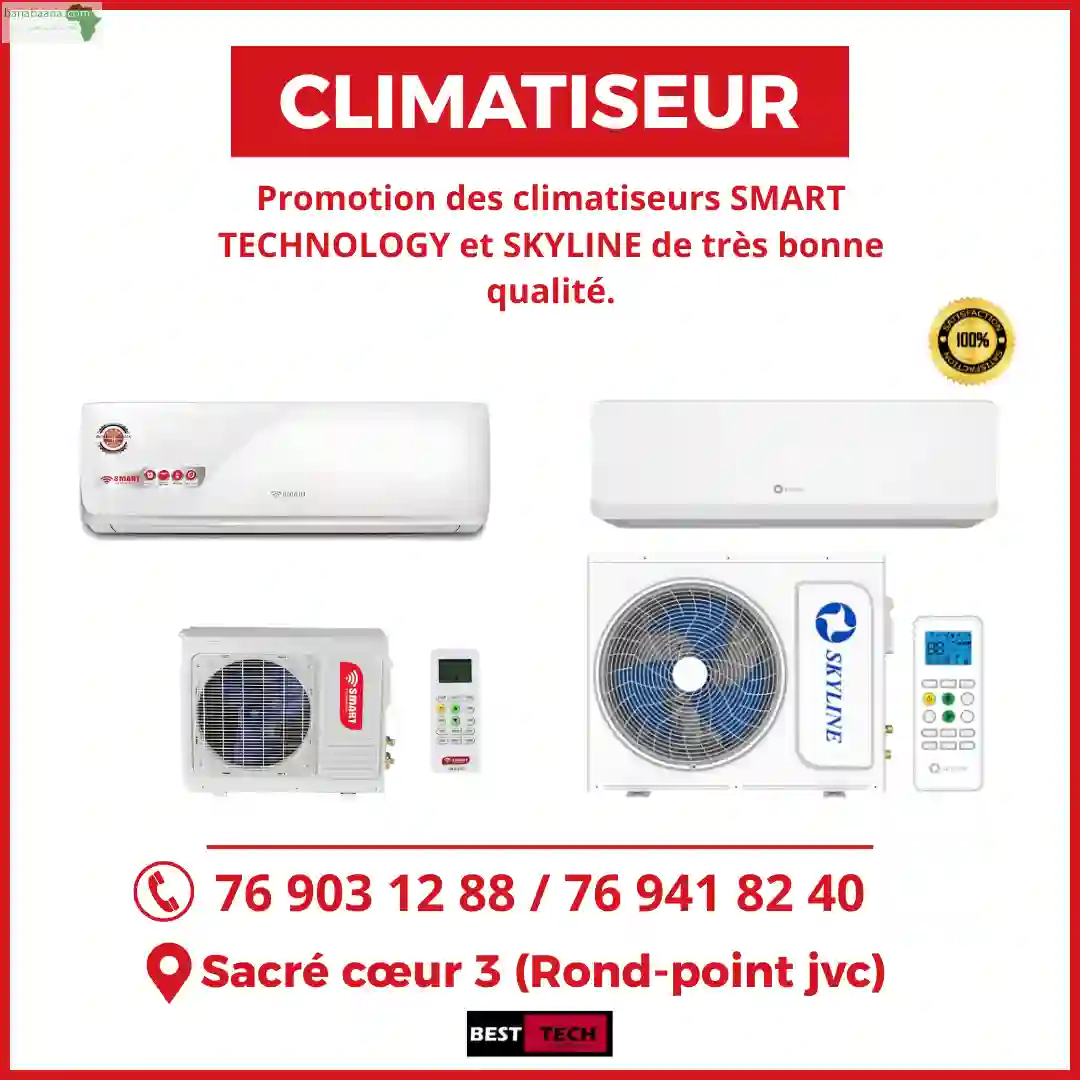 Divers Climatiseurs Smart Technology ET Skyli