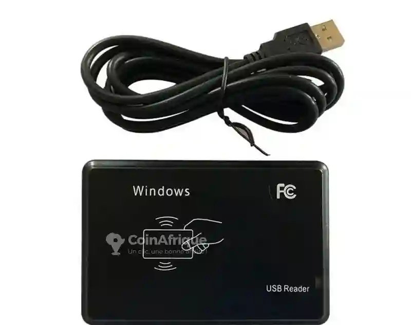 Lecteur et Graveur Carte Biométrique Rfid - Vue 2