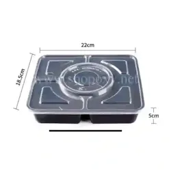 Boîte de Repas en Plastique Réutilisable
