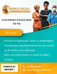 Placement D'auxiliaire de vie Dakar à Guediawaye