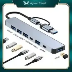 Hub USB Type-c 7-en-1 à Dakar