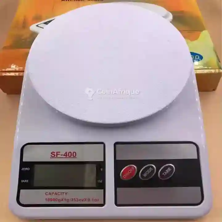 Balance de Cuisine Électronique 10kg Avec Ecran Digital - Sf400 - Vue 4