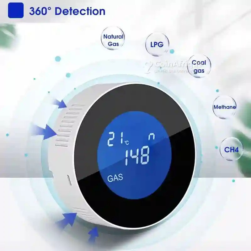 Détecteur de gaz Wifi - Vue 1