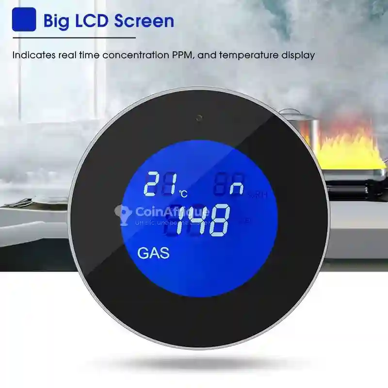 Détecteur de gaz Wifi - Vue 2